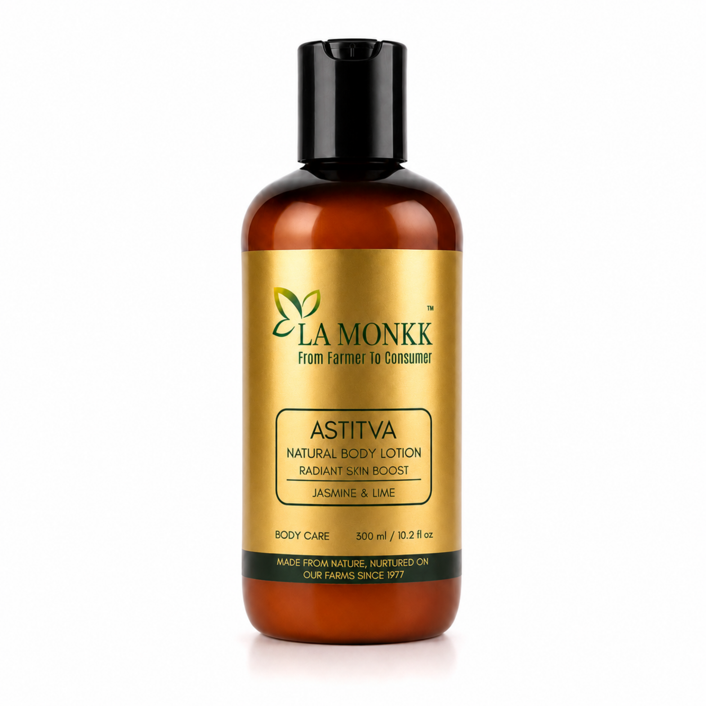 Astitva-Body-Lotion_300ML Astitva Natural Body Lotion - Jasmine & Lime - Image 1