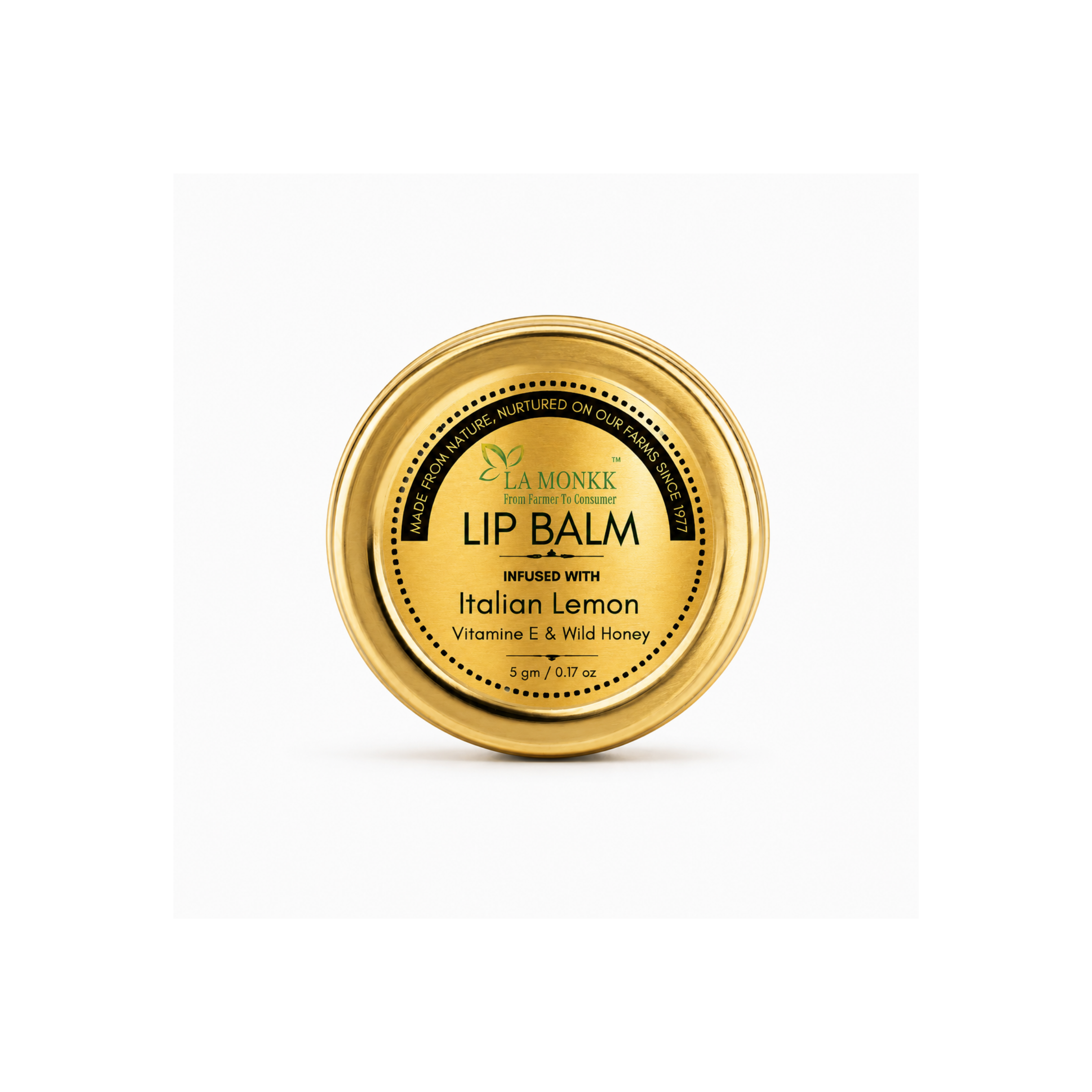 Italian-Lemon-Balm_5gm Italian Lemon Lip Balm - Image 1