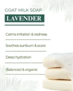 Kashmir Lavender Goat Milk Soap - Image 2