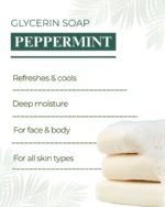 Peppermint Glycerin Soap - Image 2