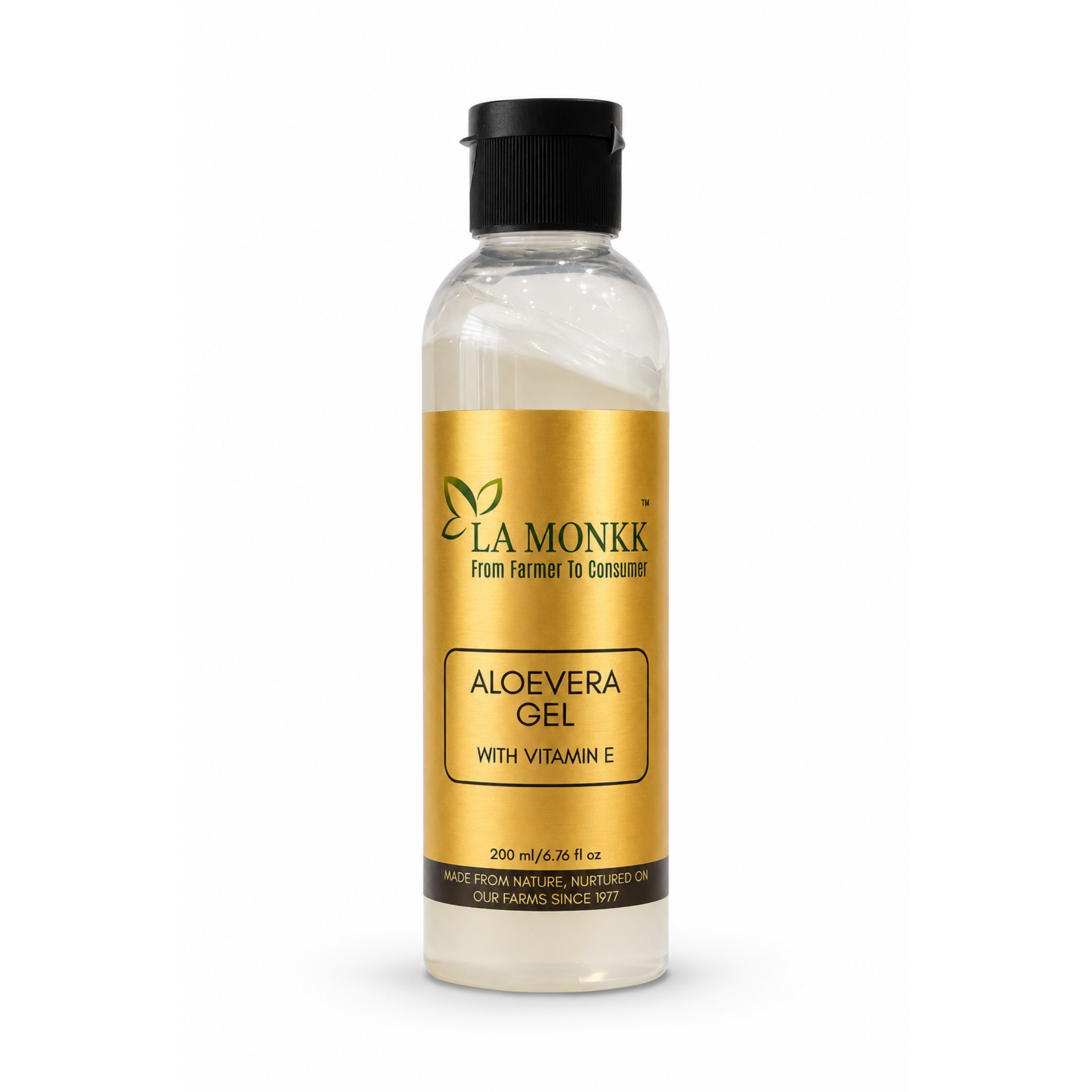 LA-MONK-ALOVERA-GEL_200ML Aloe Vera Gel With Vitamin E - Image 1