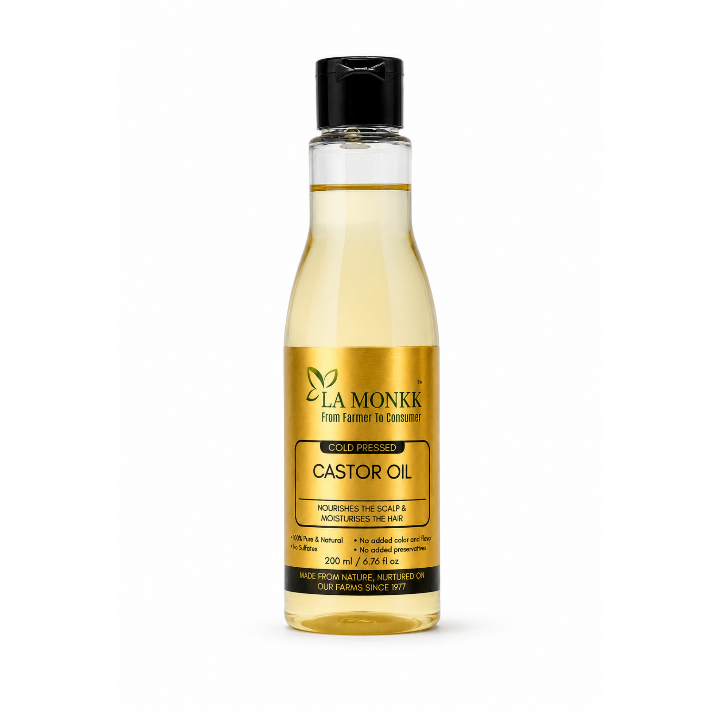 Castor-hair-oil_1_120ML Organic Castor Oil - Image 1