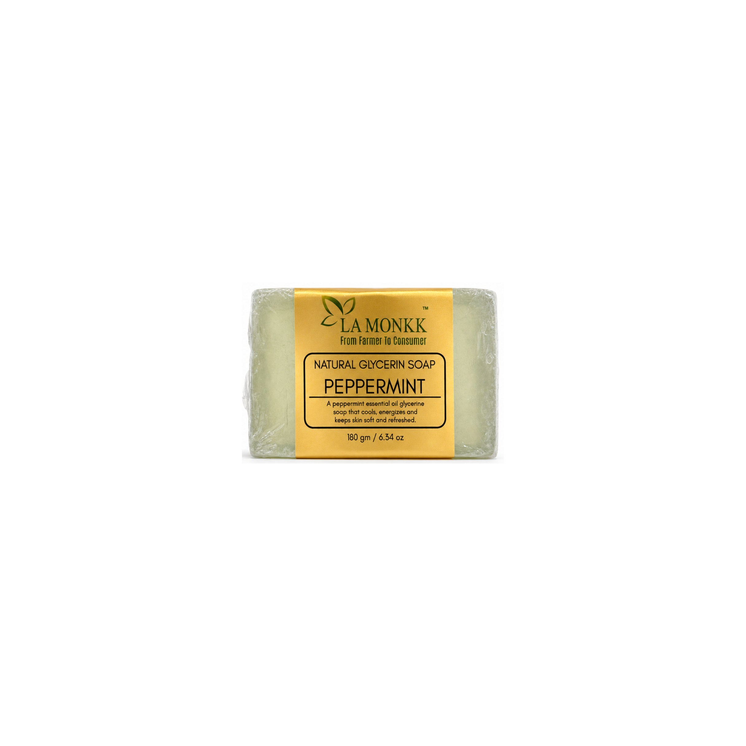 peppermint-glycerine-soap-180gm Peppermint Glycerin Soap - Image 1