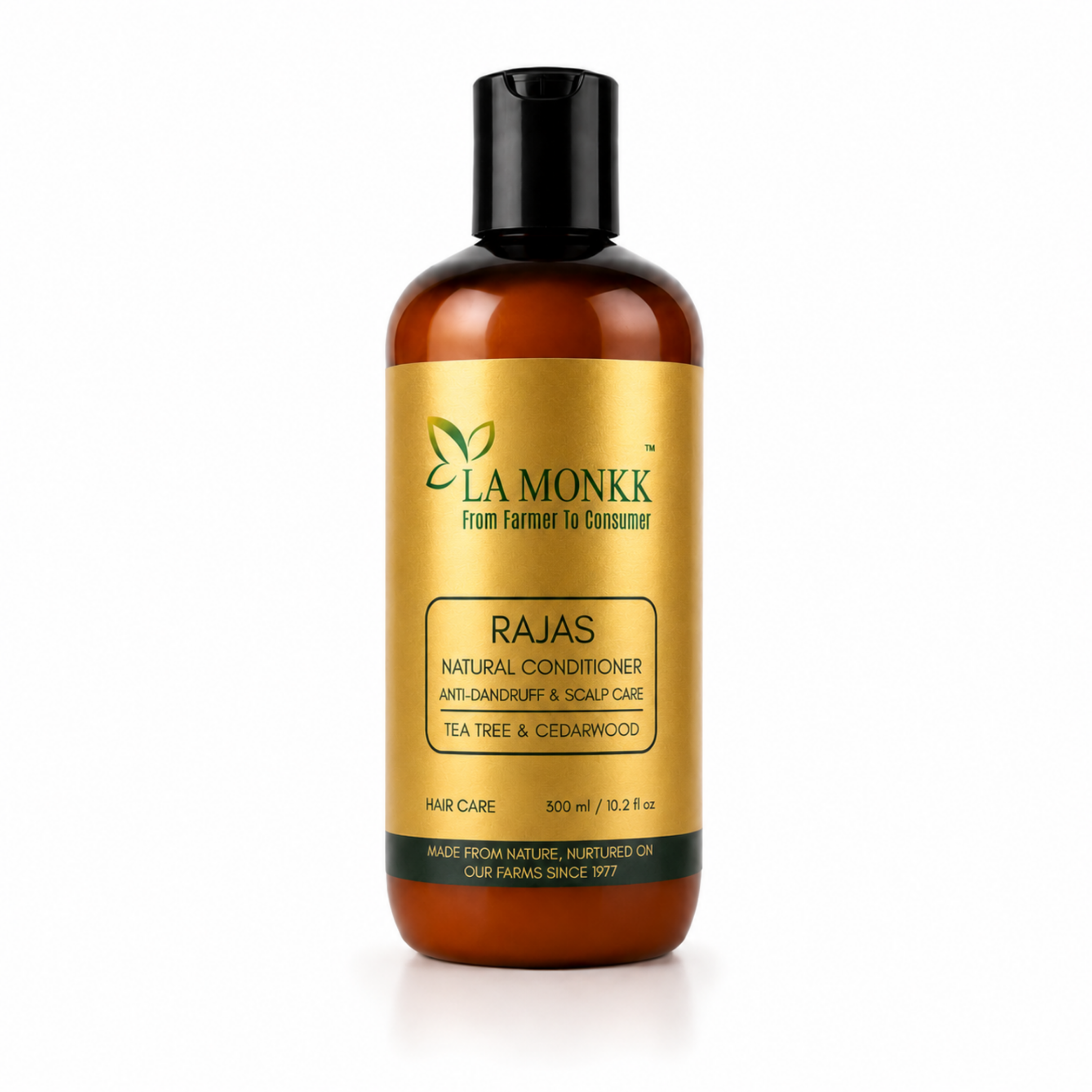 RAJAS-HAIR-CONDITIONER_300ml Rajas Hair Conditioner - Tea Tree & Cedarwood - Image 1