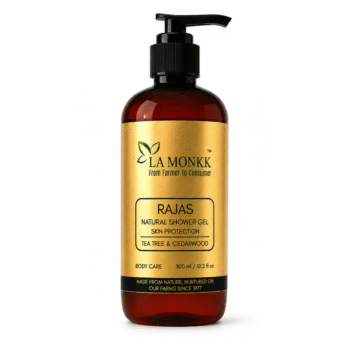 Rajas Natural Shower Gel - Tea Tree & Cedarwood